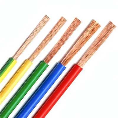 חוט חשמל מבודד PVC מוליך נחושת עמיד בחום